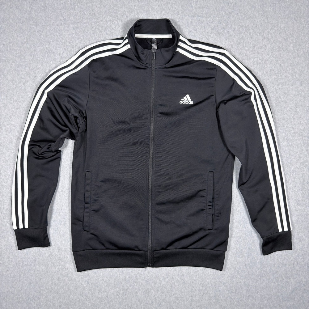 Adidas Essentials Warm-Up 3-Stripes Track Jacket Men's Size Medium